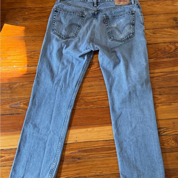 Vintage Levi’s 505s Men’s 34x30 Light Wash Denim Straight Leg - Picture 3 of 8